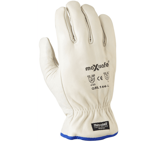 3M 100gm Thinsulate® Premium Cow Leather Riggers Glove GRL144 - SunSafe Australia