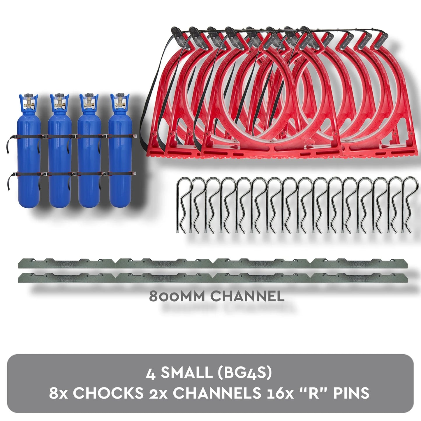 Small Gas Cylinder Restraint Holder BOTTLECHOCK