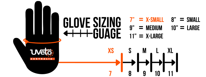 UVeto Australia Sun Safe Gloves