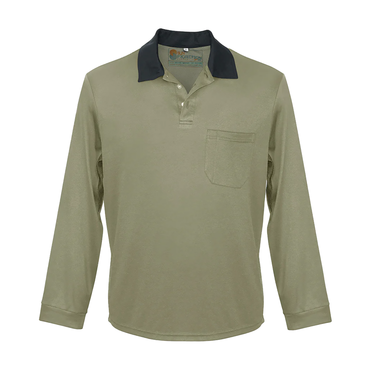 Sun Protection Australia UPF 50+ Men's Polo with Breast Pocket