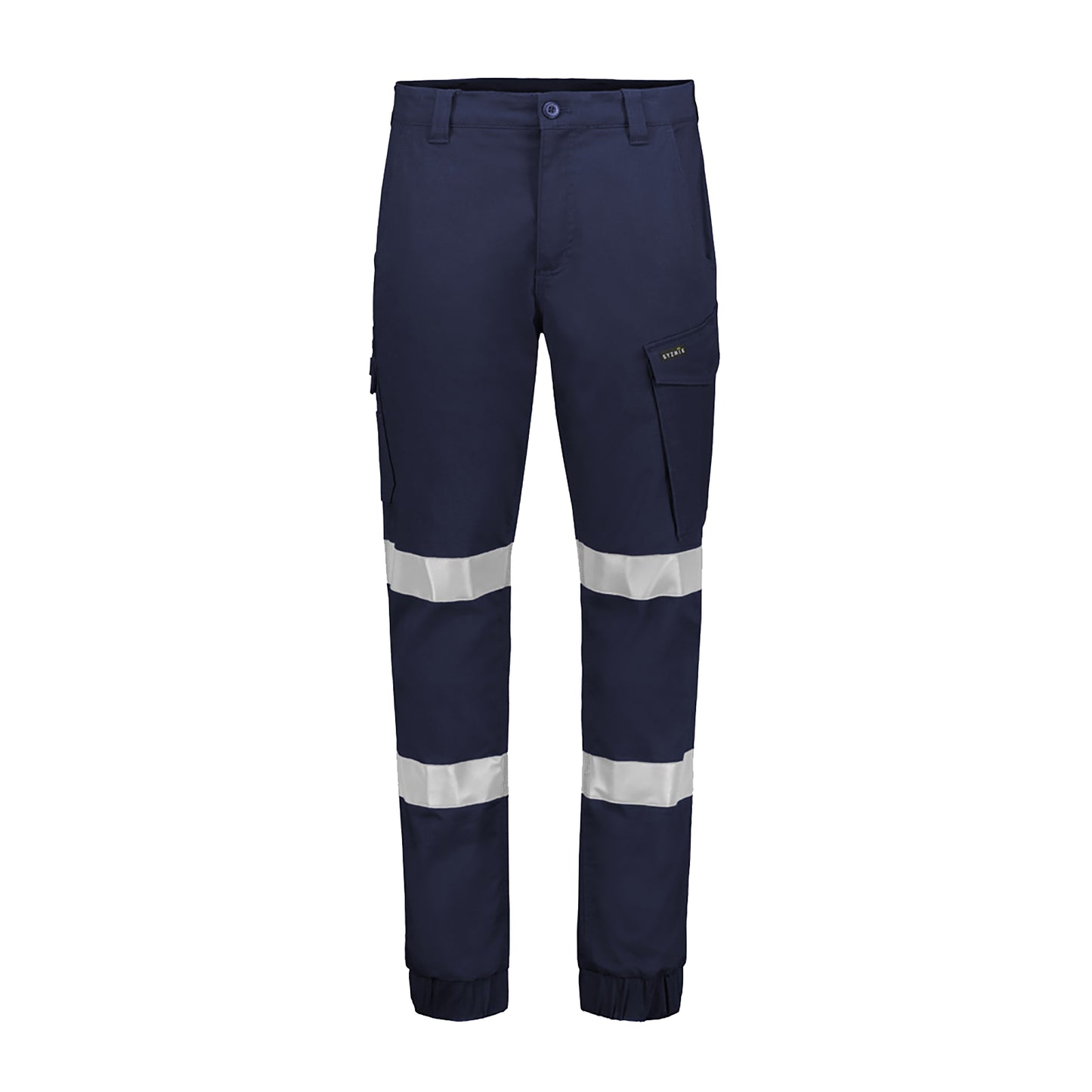 Mens Essential Stretch Taped Cargo Pant – Cuffed Slim Fit