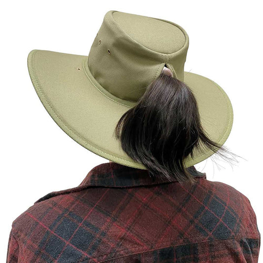 Add a Ponytail Hole to Your Nullarbor Hat