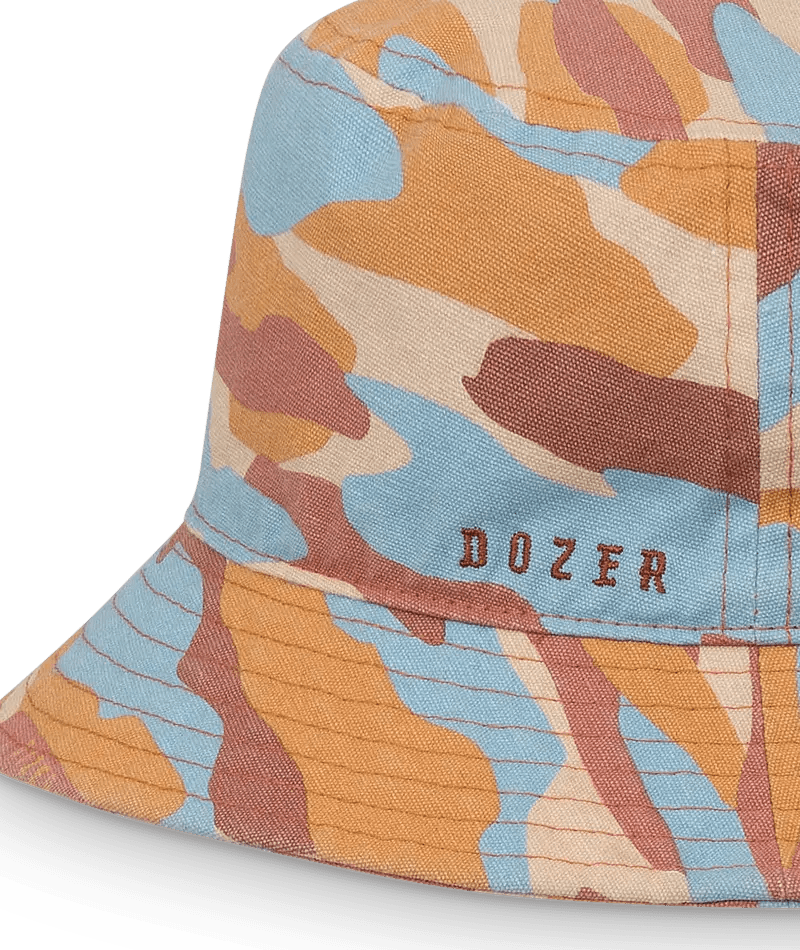 Boys Dozer GIBSON Bucket Hat UPF 50+ - SunSafe Australia