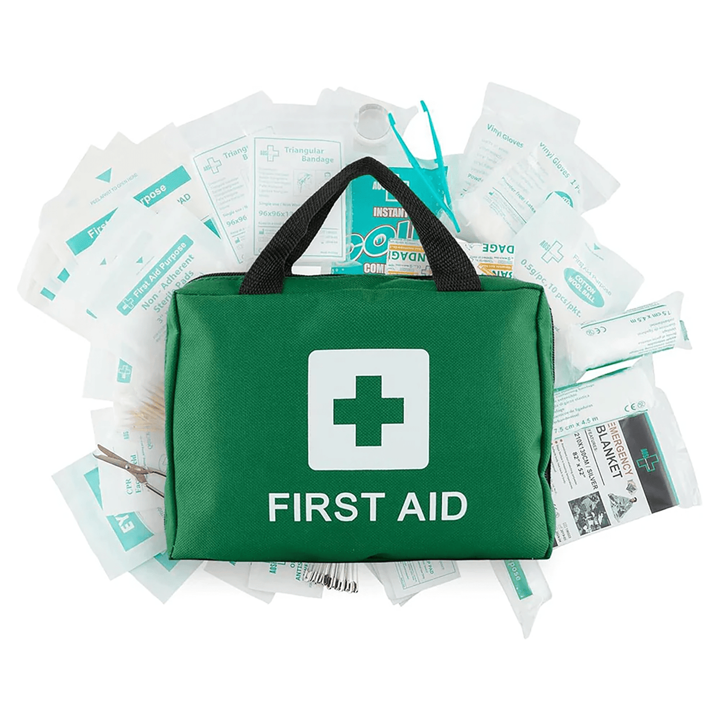 Car and Motor Deluxe First Aid Kit 210 Pieces - SunSafe Australia
