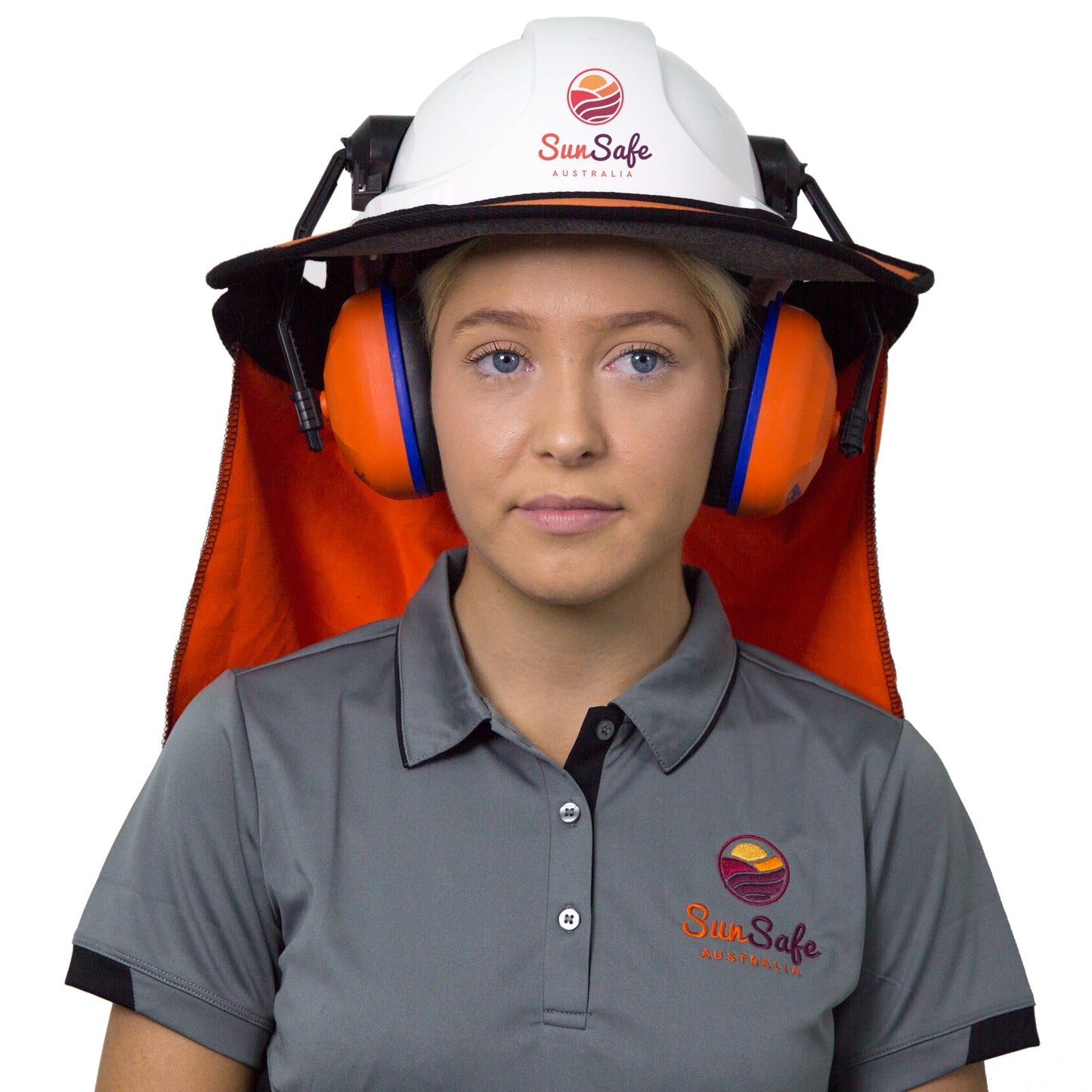 Earmuff Brim Hard Hat Attachment Newcastle Hats - SunSafe Australia
