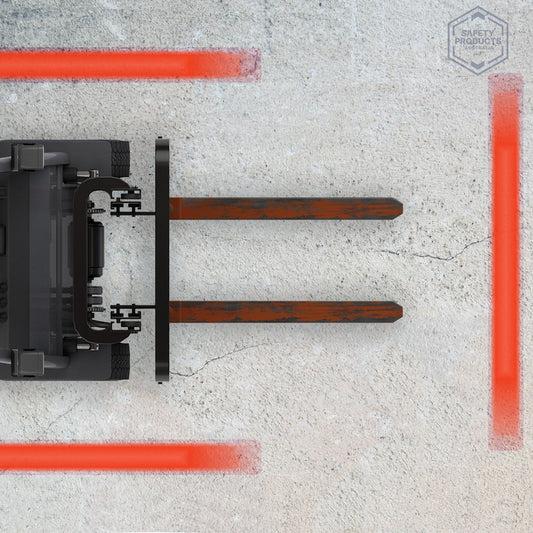 Forklift Red line Danger Zone Forklift Safety Light ACOT500 - SunSafe Australia