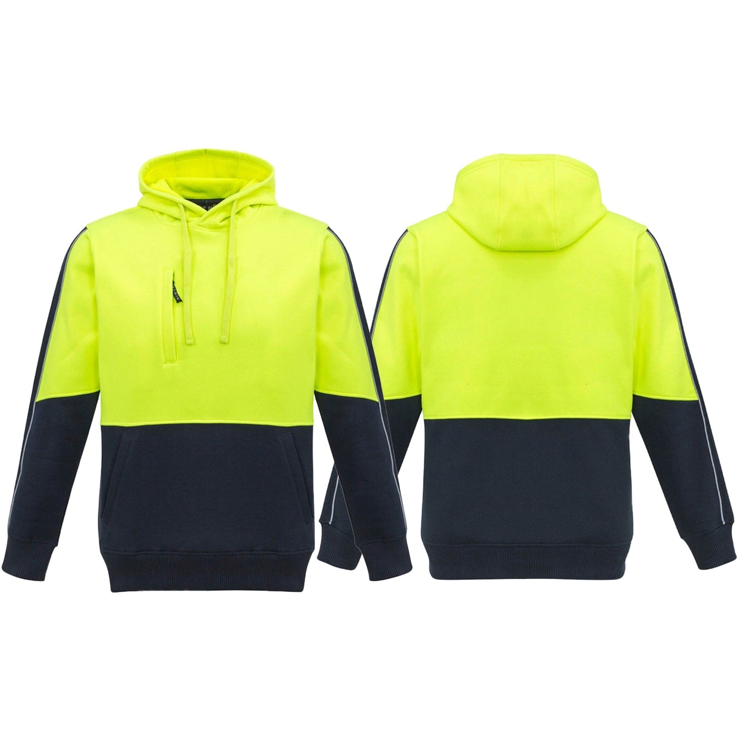 High Visibility Pullover Hoodie UPF 50+ - SunSafe Australia