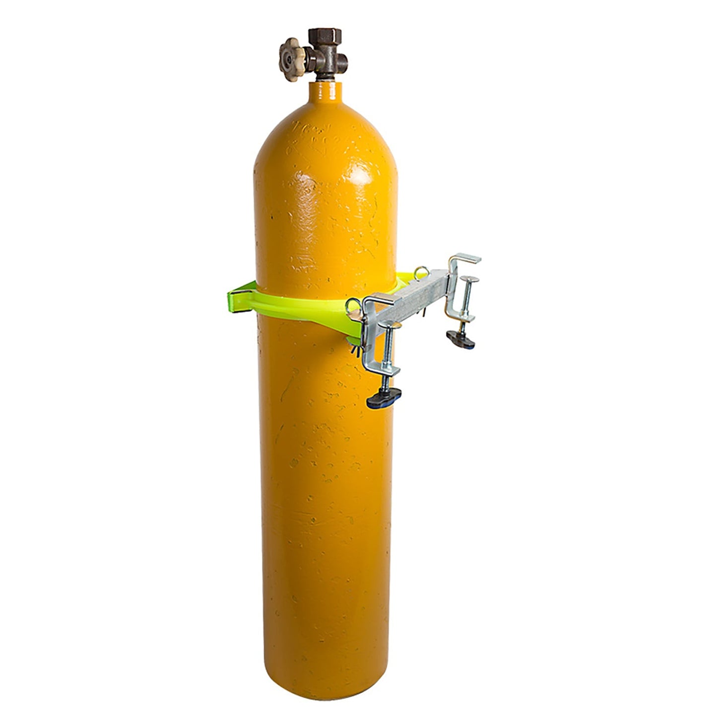 Laboratory Bench Cylinder Clamp Bracket Bottlechock - SunSafe Australia