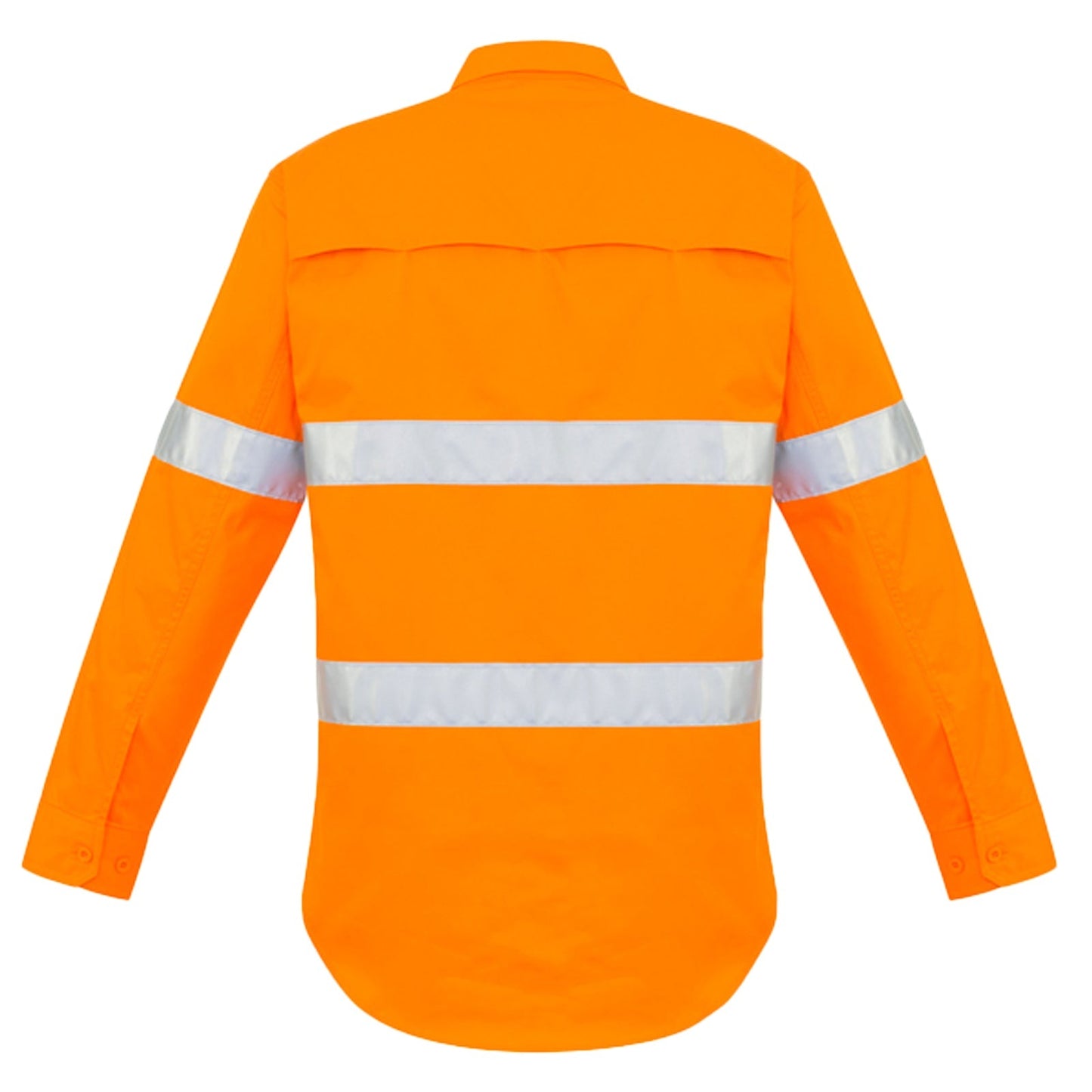 Mens High Visibility Hoop Taped Long Sleeve Shirt - SunSafe Australia
