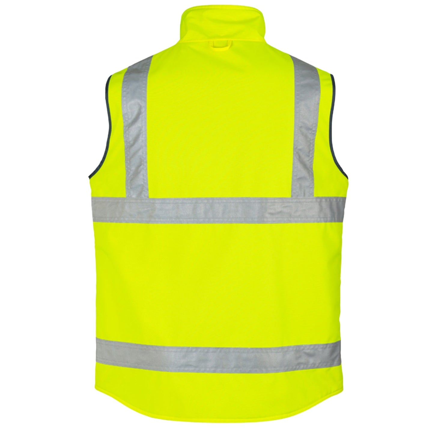 Mens High Visibility Lightweight Fleece Lined Reversible Vest ZV358 - SunSafe Australia