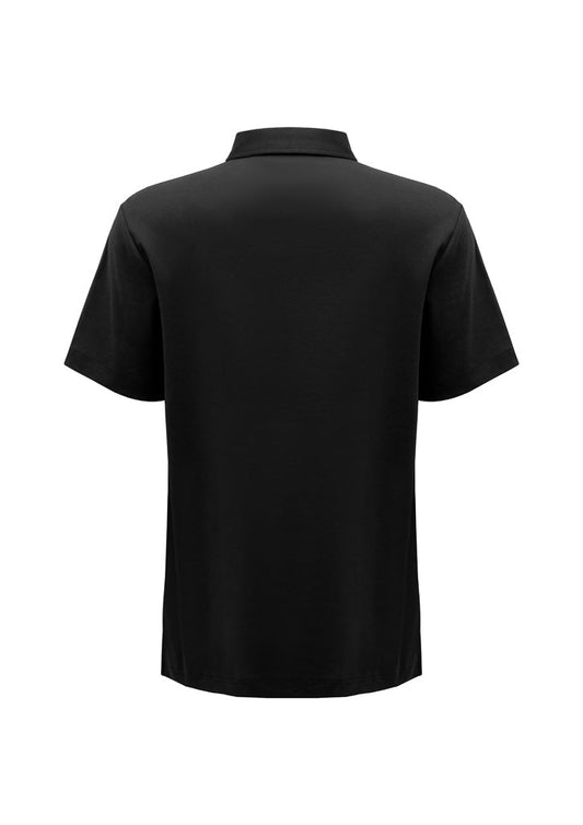 Men’s Lotus Short Sleeve Polo UPF 50+ breathable cotton polo cotton work polo SunSafe Australia