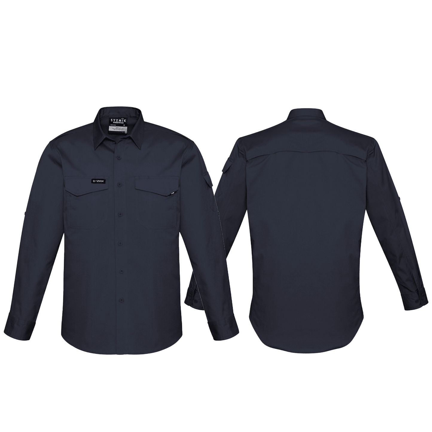 Mens Rugged Cooling Long Sleeve Shirt UPF 50+ - SunSafe Australia