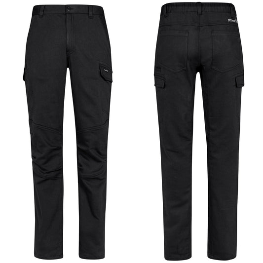 Syzmik Men's Streetworx Comfort Pant ZP444 in Black
