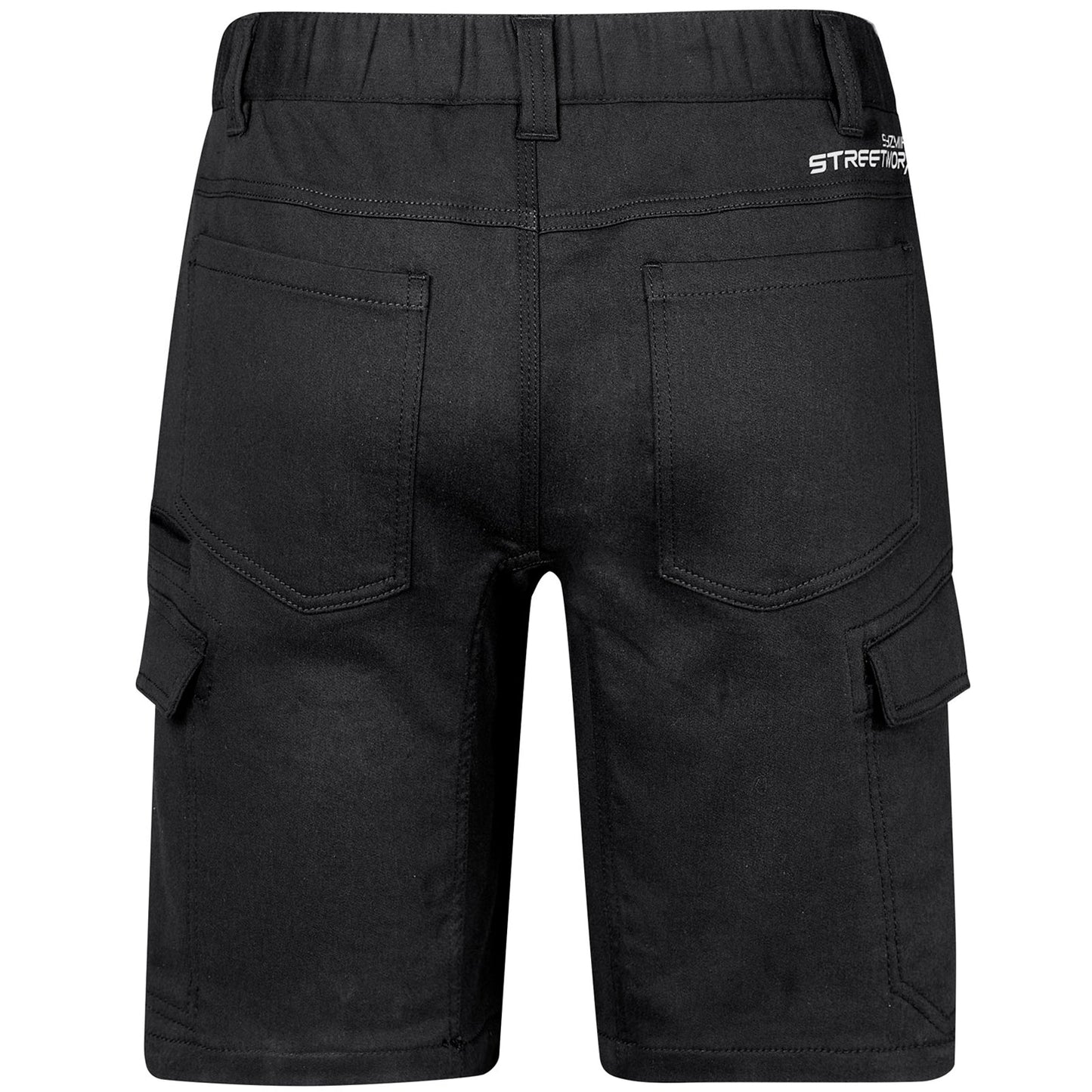Syzmik Men's Streetworx Comfort Shorts ZS445 in Navy Blue