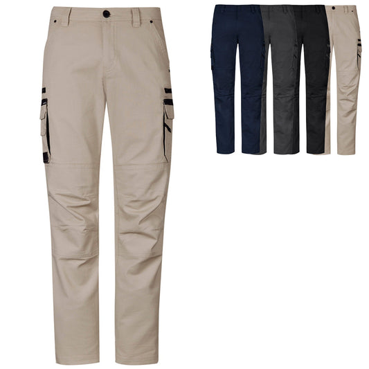 Men’s Streetworx Heritage Pant Slim Fit Cotton Stretch Canvas Work Pants - SunSafe Australia
