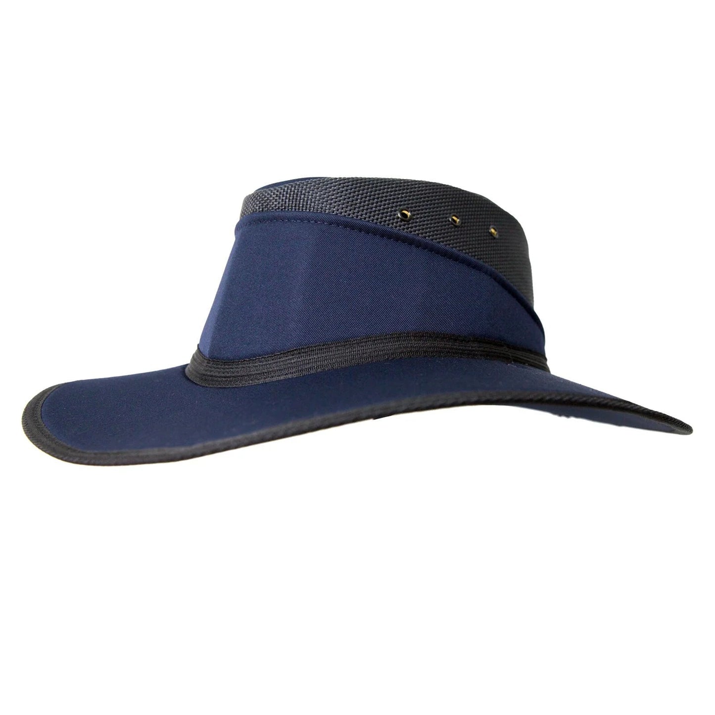 Newcastle Hats Endeavour Hat Breeze Mesh Navy Blue Small (54 - 55cm) - SunSafe Australia