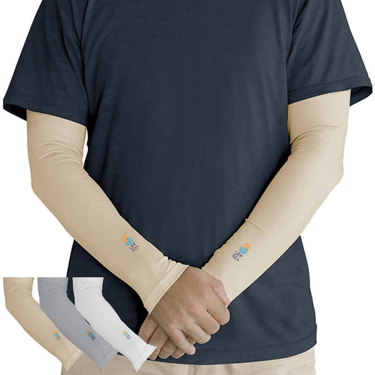 Sun Protection Arm Sleeves - UPF 50+ Sun Safety in Sand