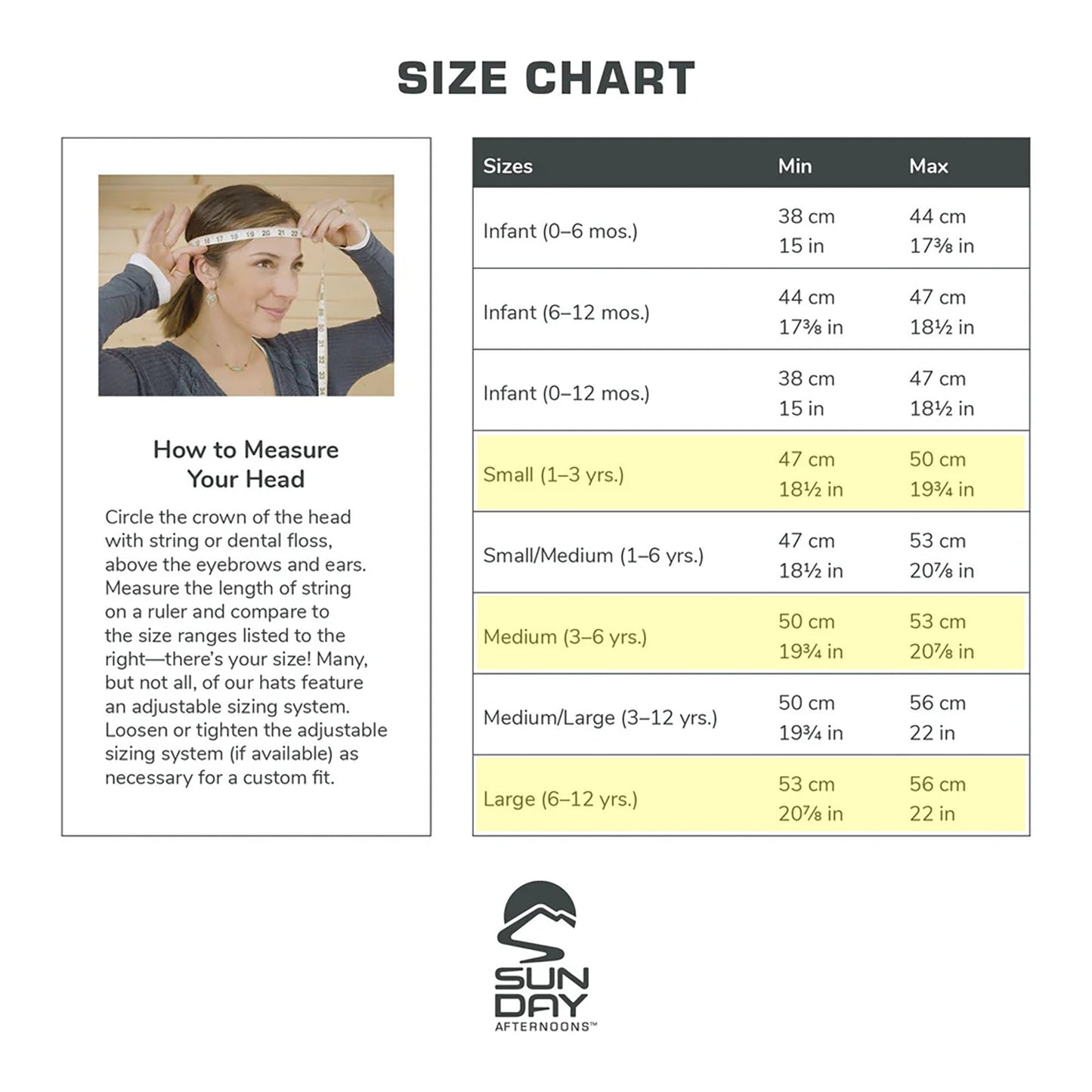 Sunday Afternoons Kids Play Hat UPF 50+ - SunSafe Australia