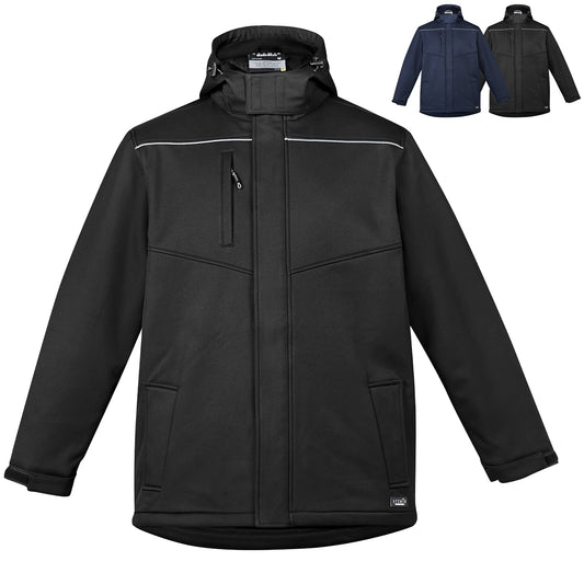 Unisex Antarctic Softshell Jacket – Quilted Lining, Water Resistant 5,000mm - SunSafe Australia