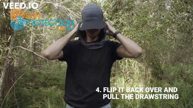 4 in 1 Sun Protection Adapt-A-Cap UPF 50+
