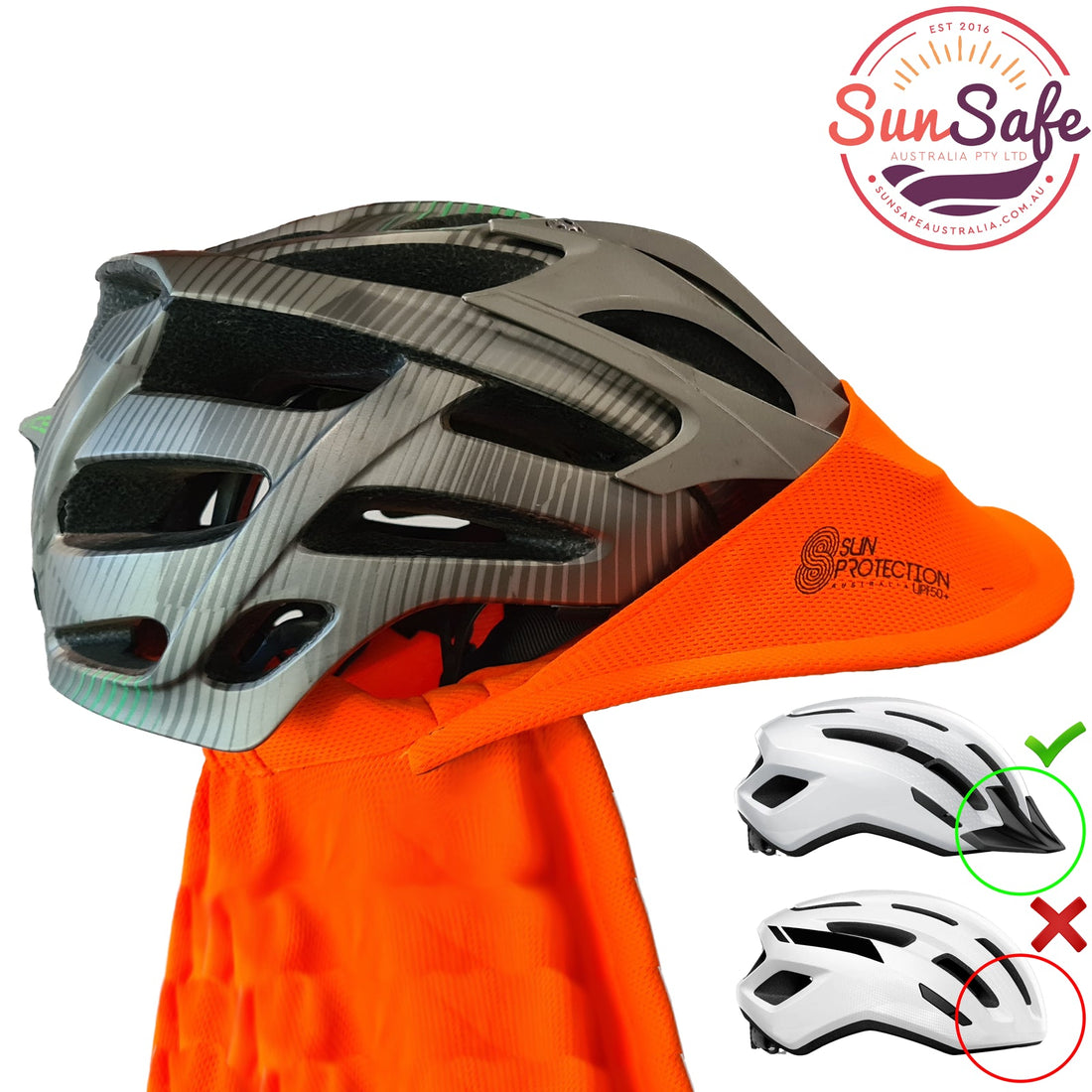 Bike Helmet Hats - What are your options? - SunSafe Australia