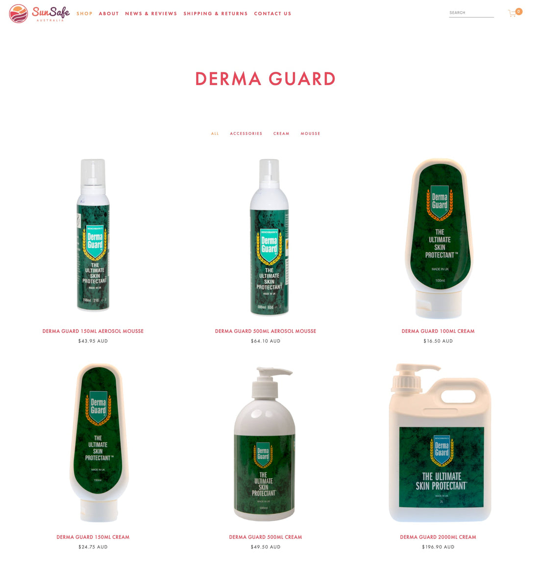 Derma Guard for Contact Dermatitis - SunSafe Australia
