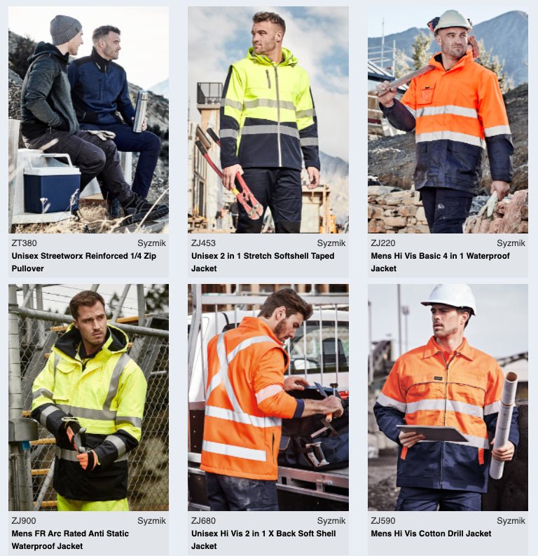 High Visibility Workwear Jackets for Winter 2022 - SunSafe Australia