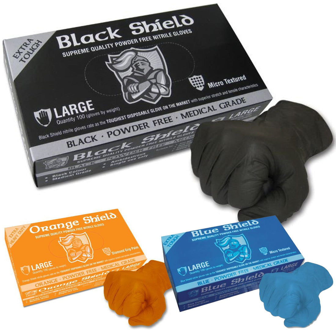 Powder Free and Latex Free Nitrile Gloves for all Occasions - SunSafe Australia