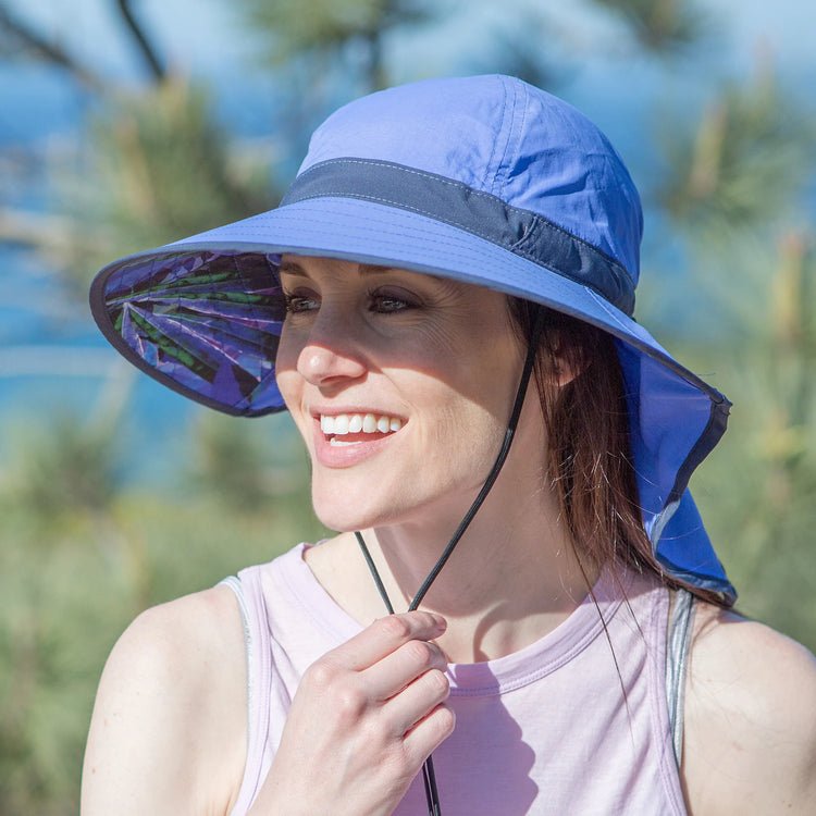 Sunday Afternoons - Shade Goddess Hat with Wide Brim and Neck Flap - SunSafe Australia