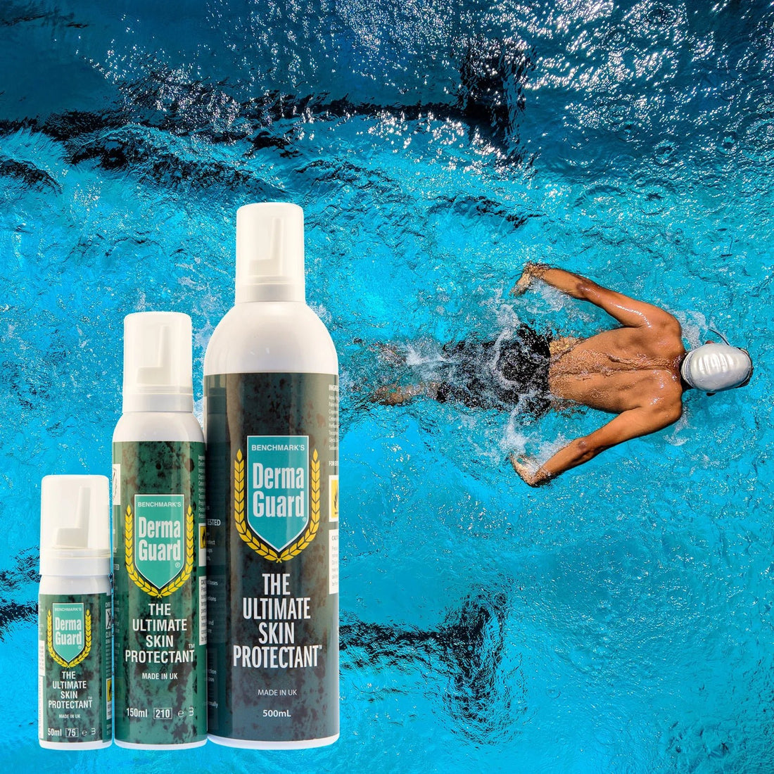 Using Derma Guard - Chlorine Rash For Swimmers - SunSafe Australia