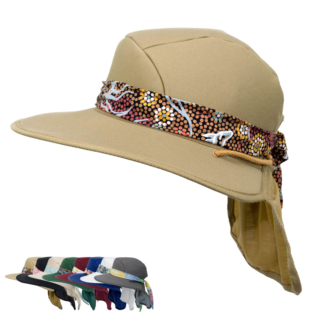 West Australian Made UPF 50+ Super Cap - SunSafe Australia