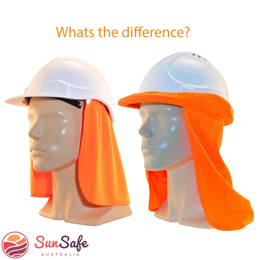 What is the best hard hat flap? - SunSafe Australia