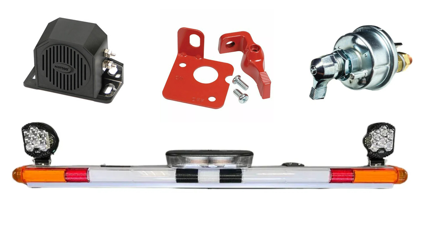 Vehicle Safety Accessories ACOT500 Light Bar Reverse Buzzer Isolator Switch SunSafe Australia
