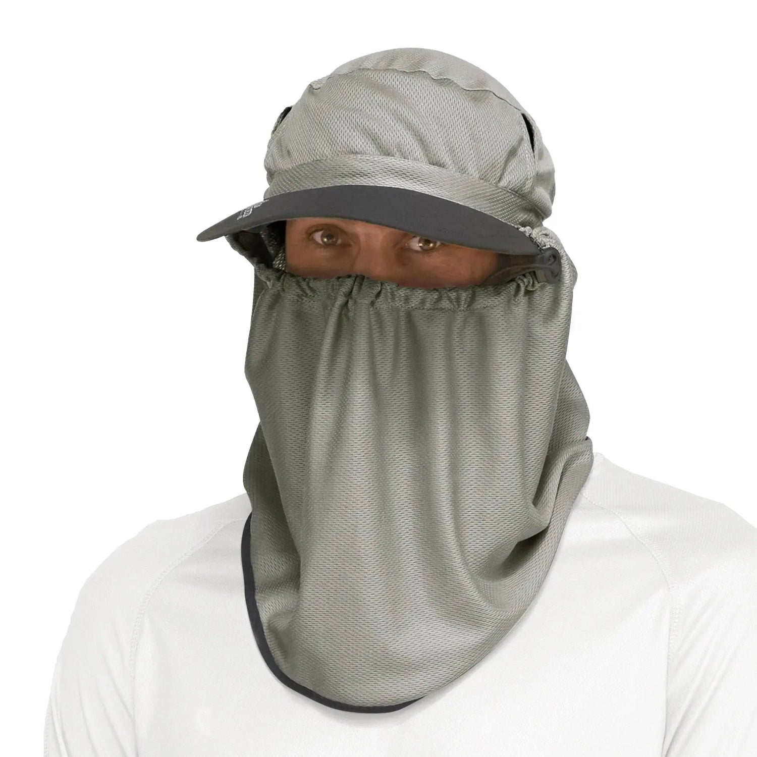 Adapt-A-Cap neck protection attachment for caps
