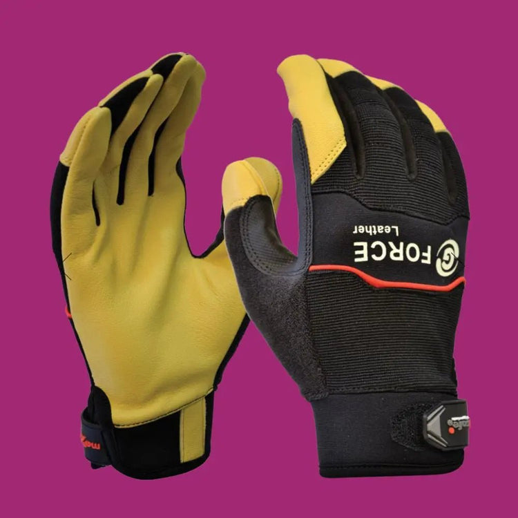 Work and safety gloves for trades, outdoor work and everyday use