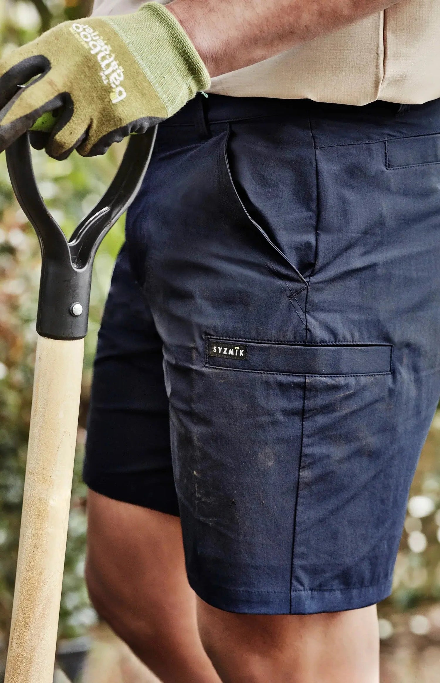 Durable work pants and shorts for trades and outdoor work