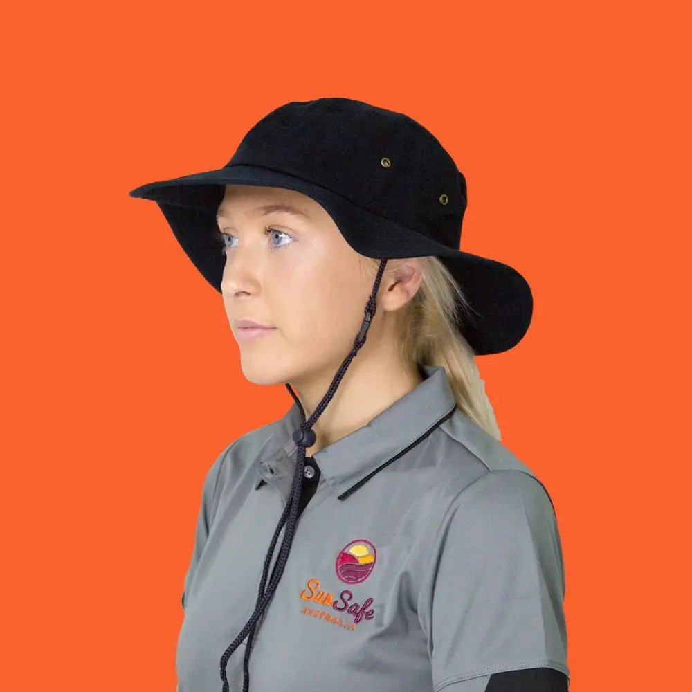 Wide-brim sun hats for outdoor work and everyday sun protection