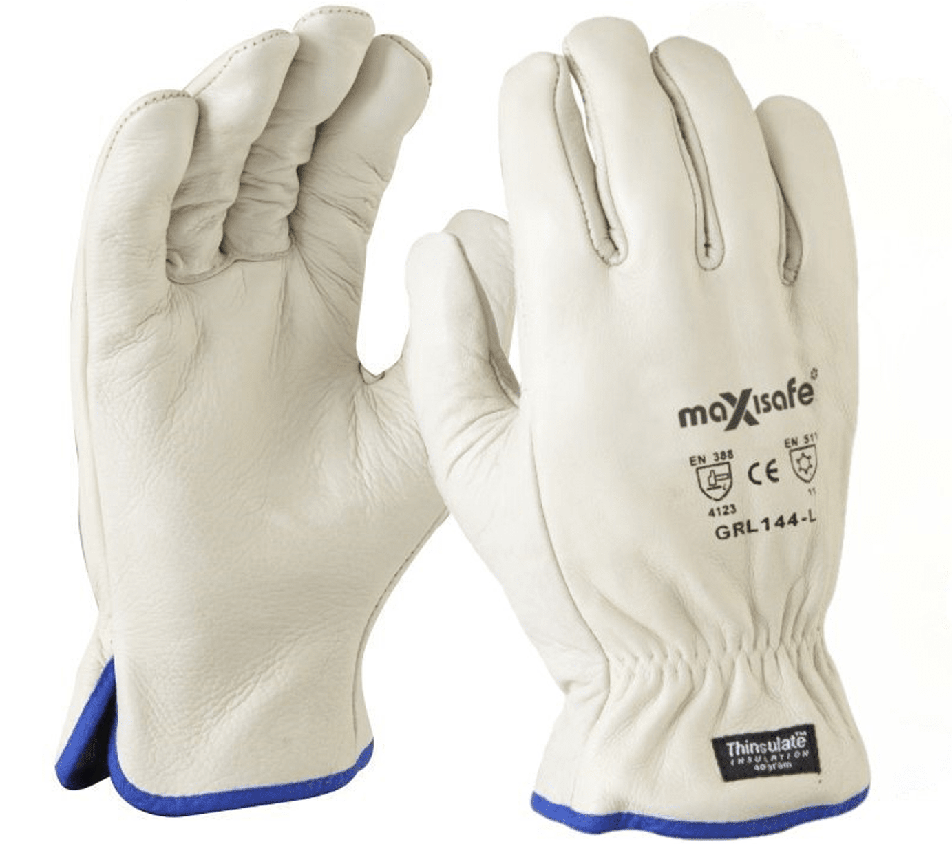 3M 100gm Thinsulate® Premium Cow Leather Riggers Glove GRL144 - SunSafe Australia