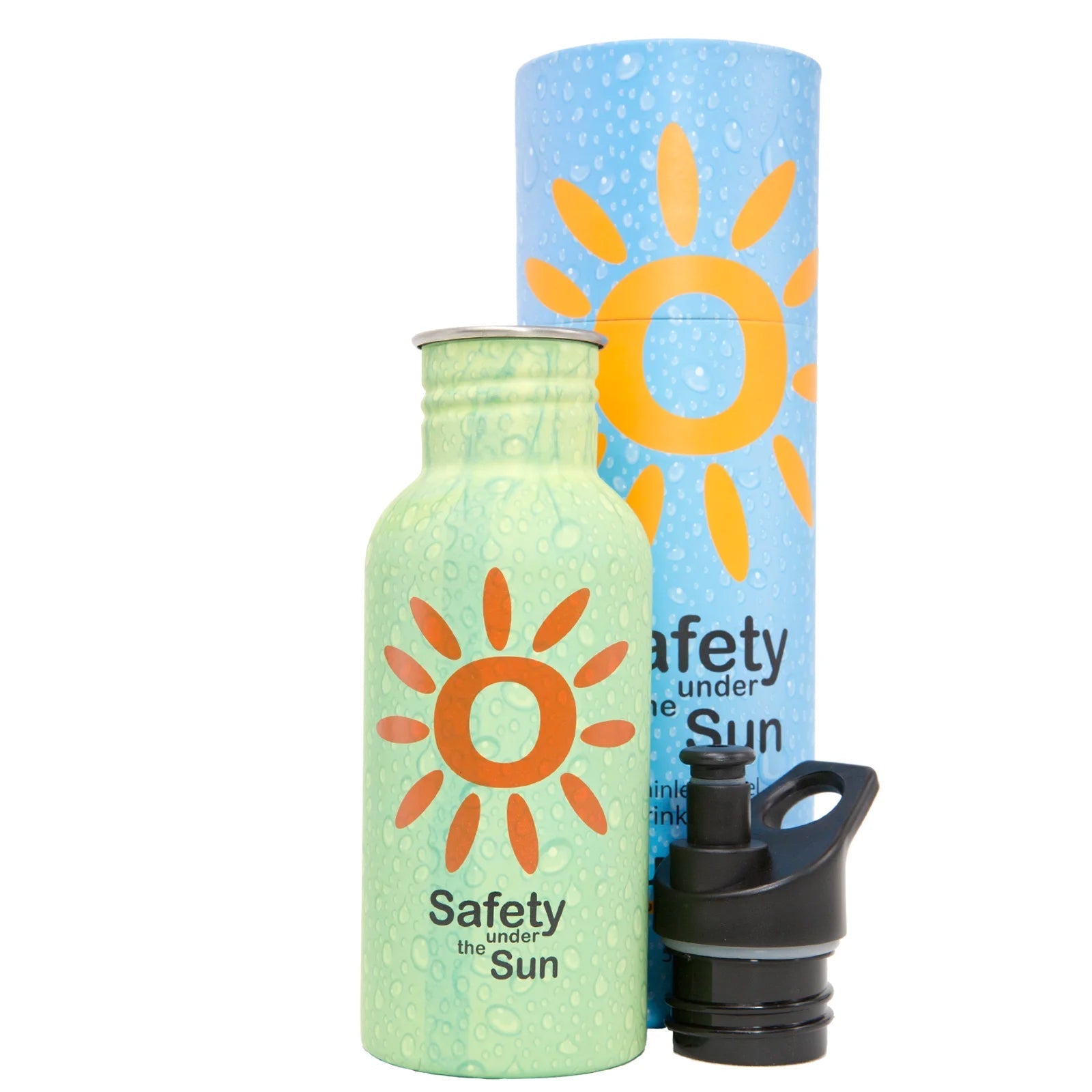 UVeto 500ml Green Stainless Steel Drink Bottle