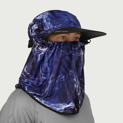 Sun Protection Australia UPF 50+ Adapt-A-Cap Water Ripple