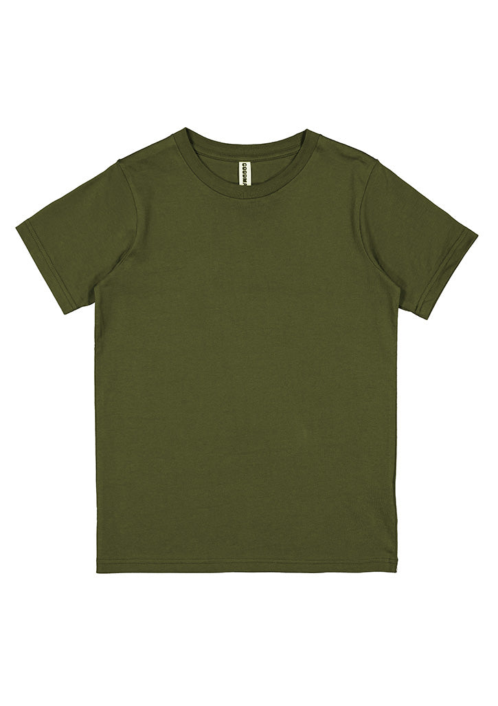 Goodmates Youth Basis Short Sleeve Tee in Charcoal