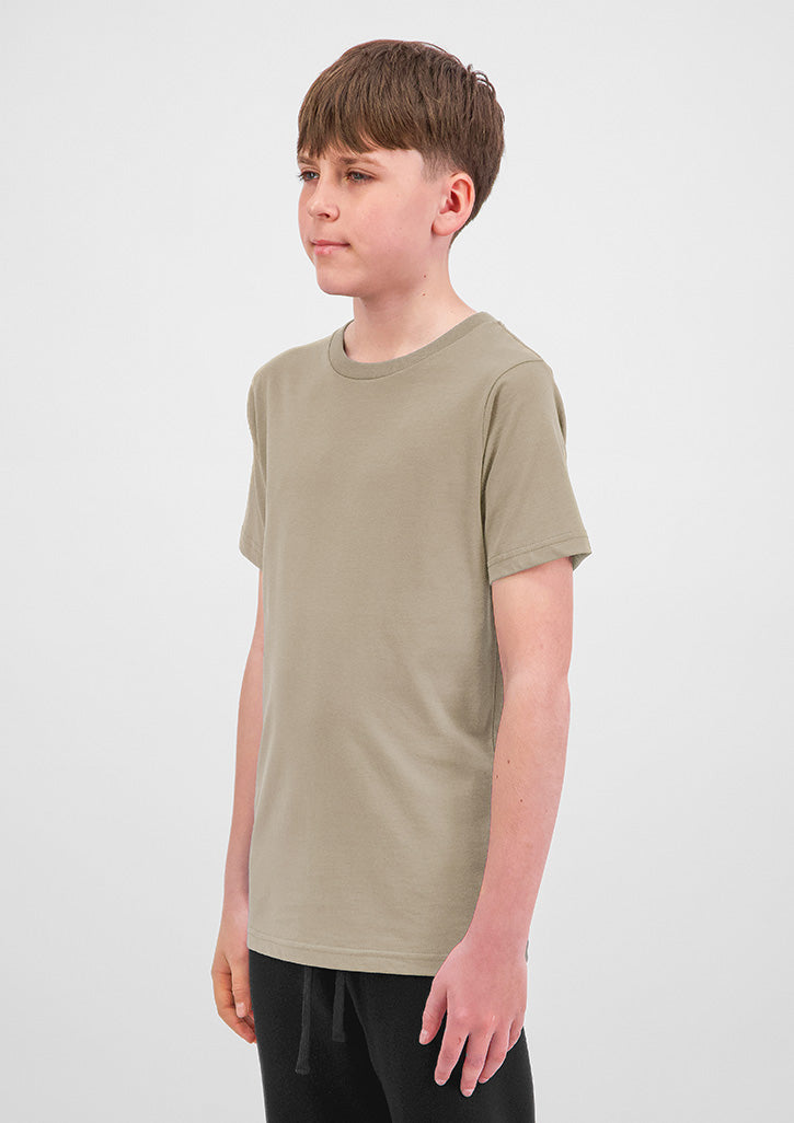 Goodmates Youth Basis Short Sleeve Tee in Army