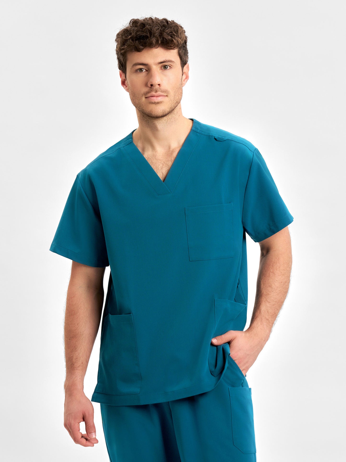 Inaura Pulse Unisex V-Neck Scrub Top