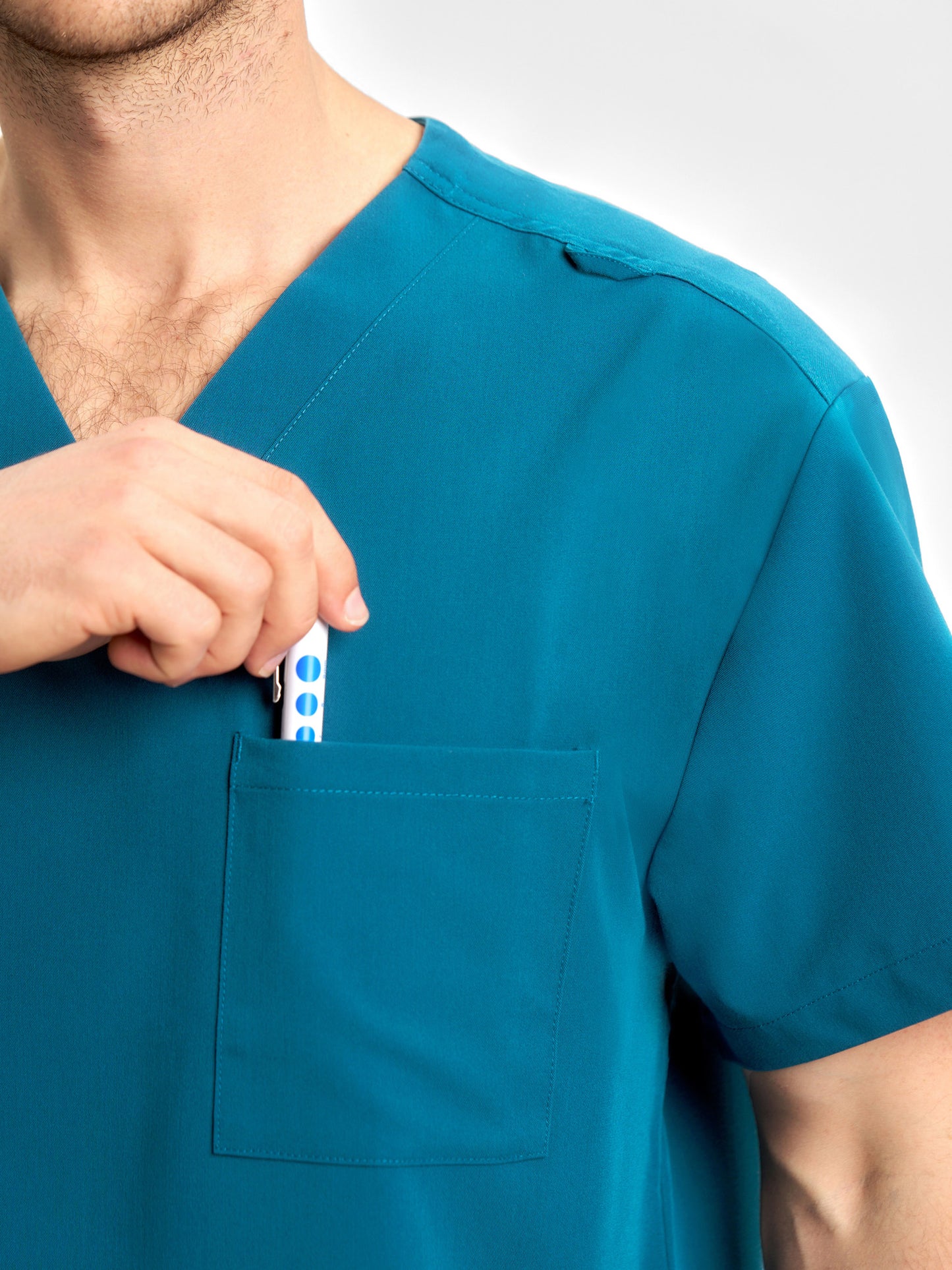 Inaura Pulse Unisex V-Neck Scrub Top