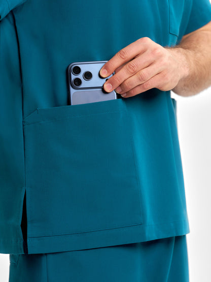 Inaura Pulse Unisex V-Neck Scrub Top