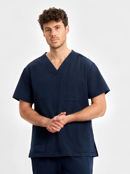 Inaura Pulse Unisex V-Neck Scrub Top