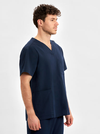 Inaura Pulse Unisex V-Neck Scrub Top