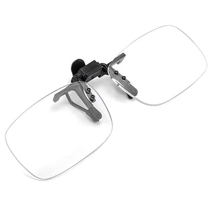Clip-On Square Magnifying Reading Glasses