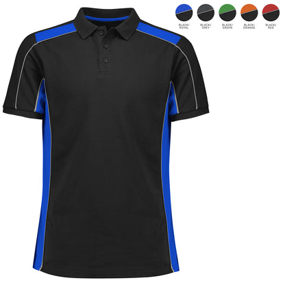 Unisex Grid Short Sleeve Polo UPF 50+