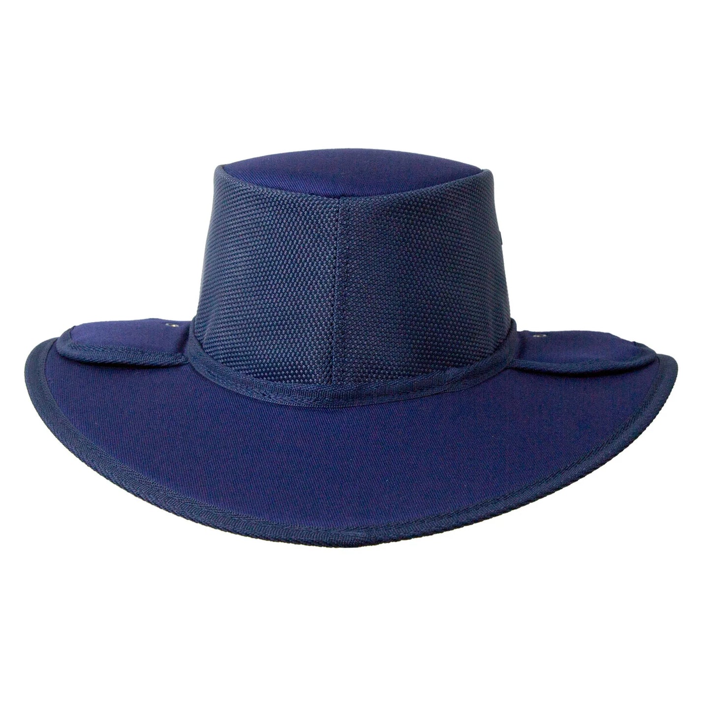 Earmuff Hat Breeze/Mesh Navy Blue 9cm Brim Newcastle Hats